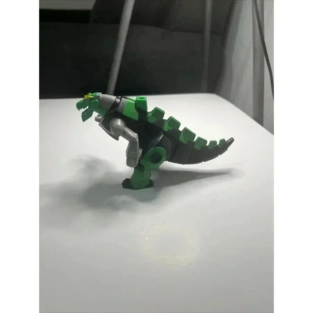 Transformers 7 Grimlock Action Figure Green Dino 2016 McDonalds Dinosaur Toy - Picture 10 of 10